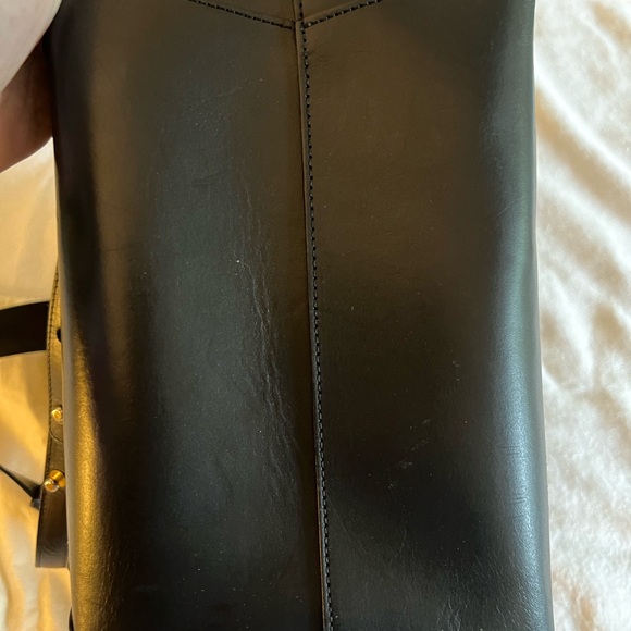 Mansur Gavriel $895 large leather black flamma drawstring backpack - Picture 8 of 16